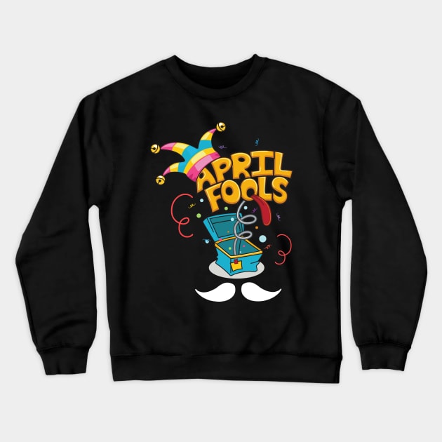 April fools day Crewneck Sweatshirt by Totalove